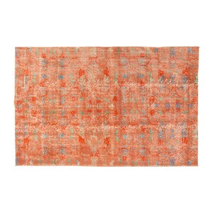 4x7 rug, 3.10 x 7.1 rug, Area Rug, Turkish Rug, Vintage Rug, 3.10 x 7.1 feet, Oushak Rug, Antique Rug, Oriental Rug, Handmade Rug, Old Rug