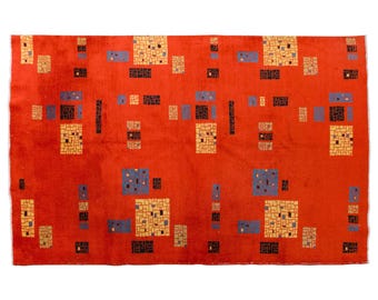 6x9 rug, 5.10 x 9 rug, Turkish Rug, Vintage Rug, Area Rug, 5.10 x 9 feet, Oushak Rug, Antique Rug, Oversized Rug, Large Rug, Old Rug