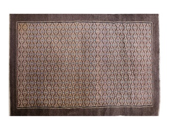 Vintage Rug, Area Rug, Turkish Rug, 3.11 x 6.11 feet, Oushak Rug, Antique Rug, Oriental Rug, Handmade Rug, Decorative Rug,Muted Rug,Old Rug
