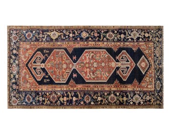 Vintage Turkish Wool Rug, Handwoven Anatolian Carpet, 95 X 165 Cm