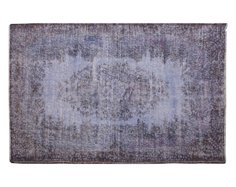 Vintage Rug, Area Rug, Turkish Rug, 3.11 x 7 feet, Oushak Rug, Antique Rug, Oriental Rug, Handmade Rug, Decorative Rug, Large Rug,Old Rug