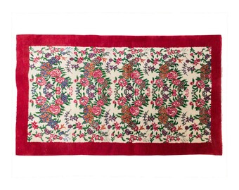 Area Rug, "Turkish Rug, Vintage Rug, 3.8 x 6.10 feet, Oushak Rug, Antique Rug, Oriental Rug, Handmade Rug, Decorative Rug, Muted Rug,Old Rug
