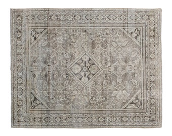 Large Rug, Area Rug, Turkish Rug, Vintage Rug, 7.5 x 10.2 feet, Antique Rug, Oriental Rug, Handmade Rug, Decorative Rug,Oushak Rug,Old Rug