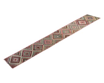 2'6 X 17'11 Floor Turkish Runner,Oushak Rug Runner,Vintage Runner Rug,Oushak Rug Runner,Handmade Rug,Floor rug runner,Home Decor Rug Runner