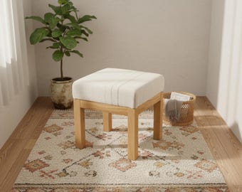 Furniture,Kilim Covered Bench,Living Room Furniture,Ottoman Bench, Footstool,Stool,Bench,Dining Room Furniture,Ottomans,Decorative Bench.