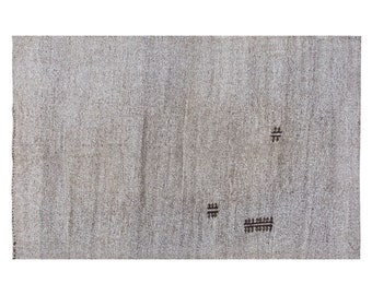 Minimalist Kilim Rug,Striped Turkish Rug,Striped Kilim Rug 5'7 x 8'10 feet,Stripe Kilim Rug,170x270cm,Striped Design Turkish Kilim Rug