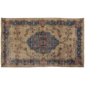 4x7 rug, 3.10 x 6.6 rug, Area Rug, Turkish Rug, Vintage Rug, 3.10 x 6.6 feet, Oushak Rug, Antique Rug, Oriental Rug, Handmade Rug, Old Rug