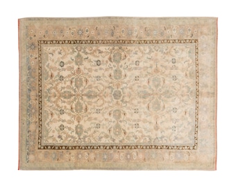 7x9 rug, 6.4 x 9.4 rug, Vintage Rug, Area Rug, Turkish Rug, 6.4 x 9.4 feet, Oushak Rug, Antique Rug, Oversized Rug, Large Rug,Old Rug