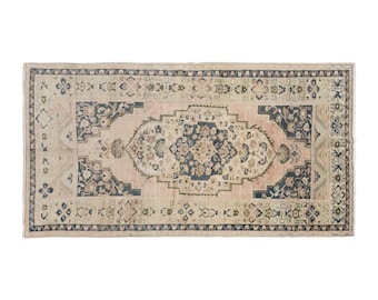 Area Rug, Turkish Rug, Vintage Rug, 5'5 x 9'5 feet, Oushak Rug, 165 x 286 cm Rug, Oriental Rug, Handmade Rug, Decorative Rug, Old Rug