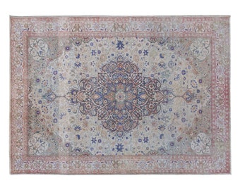 4x6 rug, 4.4 x 6.4 rug, Oushak Rug", Area Rug, Turkish Rug, Vintage Rug, 4.4 x 6.4 feet, Antique Rug, Oriental Rug, Handmade Rug, Old Rug