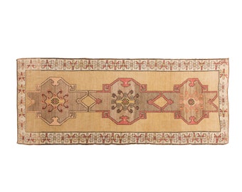 Large Rug, 5x12 rug, 4.9 x 12.2 rug, Area Rug, Turkish Rug, Vintage Rug, 4.9 x 12.2 feet, Antique Rug, Handmade Rug, Oushak Rug, Old Rug