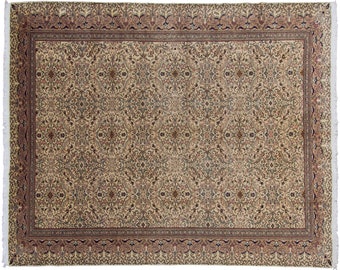 Turkish Rug", Vintage Rug, Area Rug, 7.10 x 11.6 feet, Oushak Rug, Antique Rug, Oriental Rug, Handmade Rug, Decorative Rug,Large Rug,Old Rug