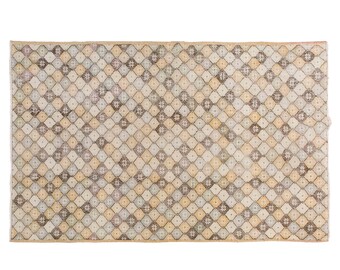 Turkish Rug, Vintage Rug, Area Rug, 6.1 x 9.4 feet, Oushak Rug, Antique Rug, Oriental Rug, Handmade Rug, Decorative Rug, Large Rug, Old Rug