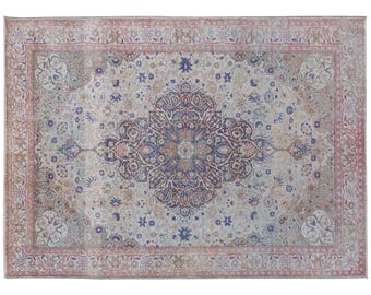 4x6 rug, 4.4 x 6.4 rug, Oushak Rug", Area Rug, Turkish Rug, Vintage Rug, 4.4 x 6.4 feet, Antique Rug, Oriental Rug, Handmade Rug, Old Rug