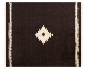 5x6, 4'7 x 5'11 ft, Siirt Blanket Kilim Rug, Siirt Blanket,Turkish Blanket Rug, Anatolian Blanket Rug, Siirt Blanket Rug, Ethnic Blanket Rug