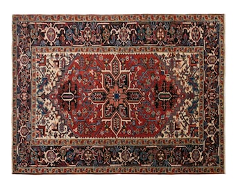 Turkish Rug", Vintage Rug, Area Ru 4'7 x 6'3 feet, Oushak Rug, Antique Rug, Oriental Rug, Handmade Rug, Decorative Rug, Muted Rug, Old Rug