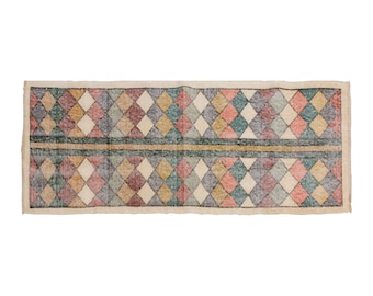 2x6 rug, 2.2 x 5.8 rug, Area Rug, Turkish Rug, Vintage Rug, 2.2 x 5.8 feet, Oushak Rug, Antique Rug, Oriental Rug, Handmade Rug, Old Rug