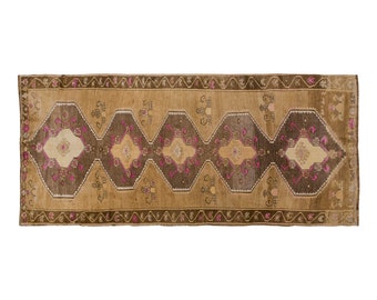 Large Rug, Area Rug, Turkish Rug, Vintage Rug, 4.11 x 11.10 feet, Antique Rug, Oriental Rug, Handmade Rug, Decorative Rug,Oushak Rug,Old Rug