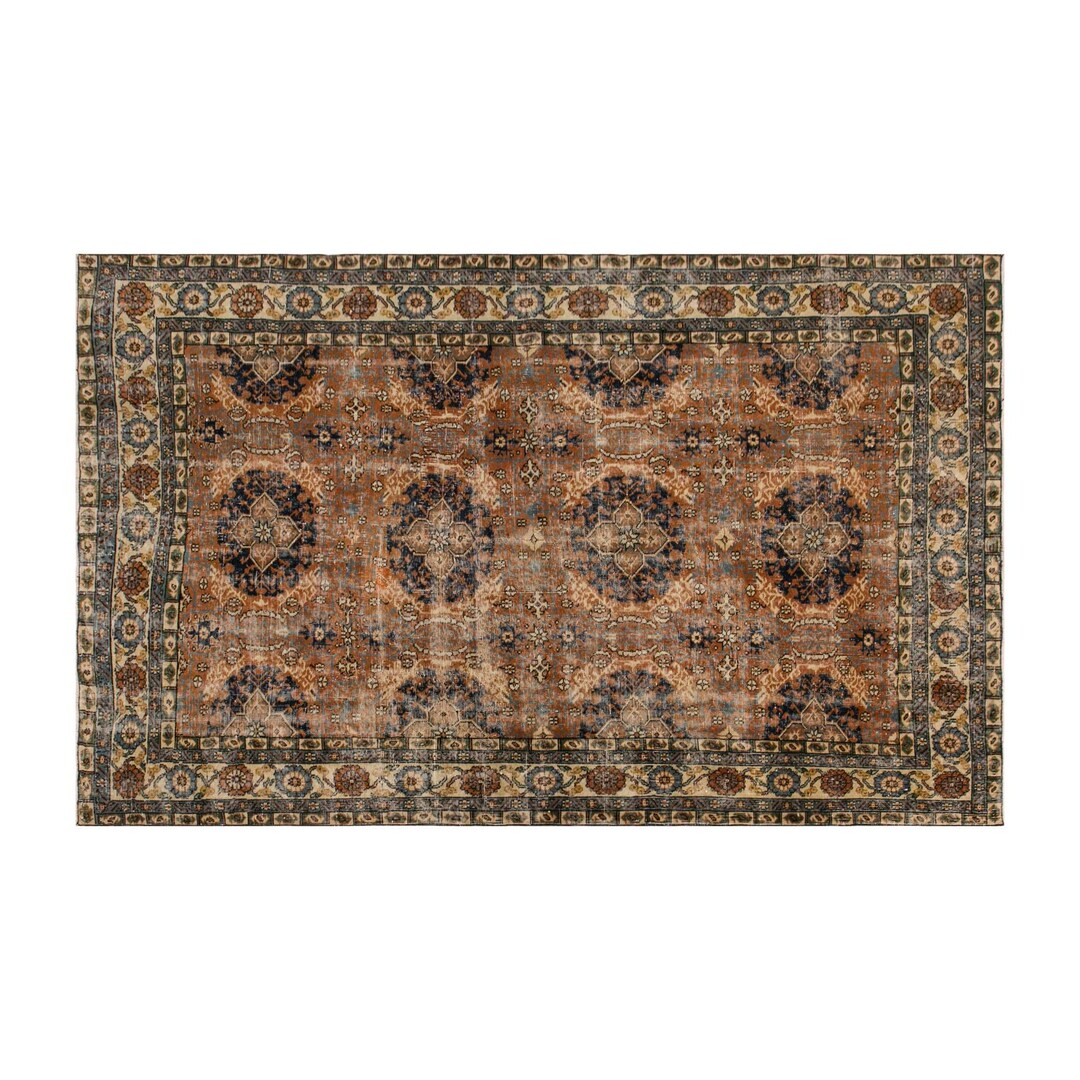 6x9 Rug, 6 X 9'3 Rug, Turkish Rug, Vintage Rug, Area Rug, 6 X 9'3