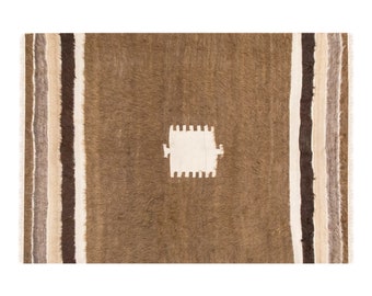 4x5, 3'7 x 5'1 ft, Siirt Blanket Kilim Rug, Siirt Blanket,Turkish Blanket Rug, Anatolian Blanket Rug, Siirt Blanket Rug, Ethnic Blanket Rug