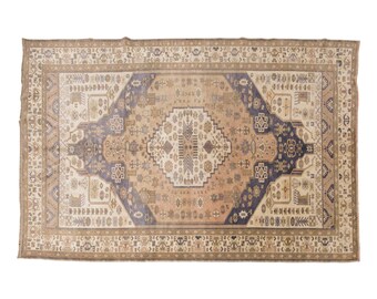 Large Rug, Area Rug, Turkish Rug, Vintage Rug, 6.0 x 8.9 feet, Antique Rug, Oriental Rug, Handmade Rug, Decorative Rug, Oushak Rug, Old Rug