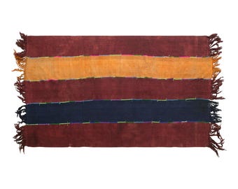 Vintage Turkish Kilim Rug, 5.4 x 10 ft, 165 x 320 cm, Handwoven Wool Kilim Rug