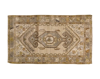 4x6 rug, 3.7 x 5.8 rug, Area Rug, Turkish Rug, Vintage Rug, 3.7 x 5.8 feet, Oushak Rug, Antique Rug, Oriental Rug, Handmade Rug, Old Rug