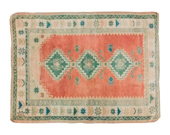 3x4 rug, 2.11 x 3.10 rug, Area Rug, Turkish Rug, Vintage Rug, 2.11 x 3.10 feet, Oushak Rug, Antique Rug, Oriental Rug, Handmade Rug, Old Rug