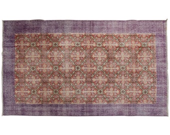Wonderful "Turkish Rugs on Sale! FREE SHIPPING! Vintage Rug,Turkish Rug,Decorative Rug,Oushak Rug,Rug,Chic Rug,3'9" x 6'9" feet 117 x 205 cm