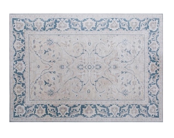Handmade Oushak Rug 256x360 cm, Vintage Turkish Rug 8'5" x 11'10", 60+ Years Old Antique Wool Rug, Large Carpet