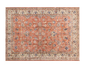 Vintage Rug, Area Rug, Turkish Rug, 7 x 10 feet, Oushak Rug, Antique Rug, Oriental Rug, Handmade Rug, Decorative Rug, Large Rug, Old Rug