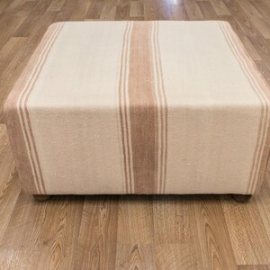 Footstool,Stool,Bench,Furniture,Kilim Covered Bench Living Room Furniture,Dining Room Furniture,Ottomans,Decorative Bench,Ottoman Bench