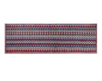 Turkish Vintage Rug 2.1x6.1, Oushak Rug, Handmade Wool Rug, Bohemian Rug, Antique Runner, Oriental Rug, Muted Rug, 60+ Yr Old