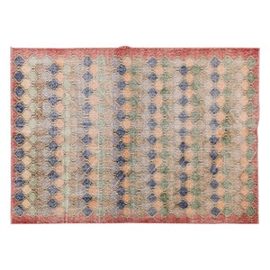 4x7 rug, 3.10 x 6.9 rug, Oushak Rug, Area Rug, Turkish Rug, Vintage Rug, 3.10 x 6.9 feet, Antique Rug, Oriental Rug, Handmade Rug, Old Rug