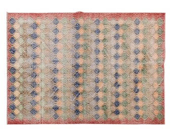 4x7 rug, 3.10 x 6.9 rug, Oushak Rug, Area Rug, Turkish Rug, Vintage Rug, 3.10 x 6.9 feet, Antique Rug, Oriental Rug, Handmade Rug, Old Rug