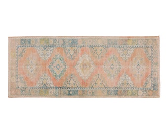 Large Rug", 5x13 rug, 4.6 x 12.8 rug, Area Rug, Turkish Rug, Vintage Rug, 4.6 x 12.8 feet, Antique Rug, Handmade Rug, Oushak Rug, Old Rug