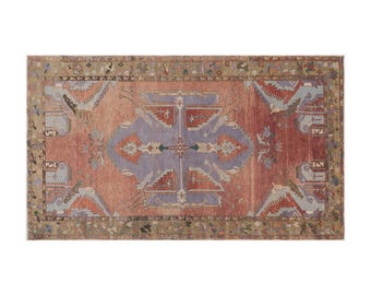 Large Rug", Antique Rug, Old Carpet, Antique Carpet,Area Rug,Turkish Rug,Vintage Rug, 5'5 x 10 ft, Handmade Rug,Oushak Rug