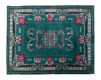 Large Rug, 7x10 rug, 7.3 x 10 rug, Area Rug, Turkish Rug, Vintage Rug, 7.3 x 10 feet, Antique Rug, Oversized Rug, Oushak Rug, Old Rug