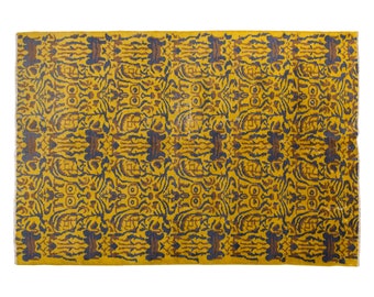 Turkish Rug, Vintage Rug, Area Rug, 5.7 x 8.7 feet, Oushak Rug, Antique Rug, Oriental Rug, Handmade Rug, Decorative Rug,Large Rug,Old Rug