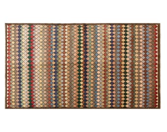 60+ Years Old Anatolian Turkish Rug 145 x 252 cm (4.8 x 8.3 ft) | Vintage Oriental Area Rug