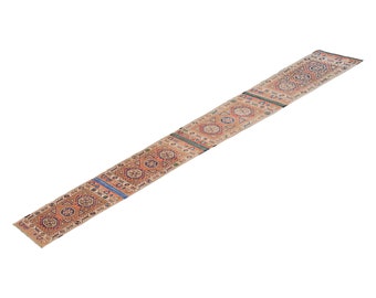1'11 X 18'1 ft Vintage Rug Runner,Floor Oushak Rug,Hallway Turkish Rug Runner,Oushak Rugs,long runner, narrow long runner,Oushak Long Runner