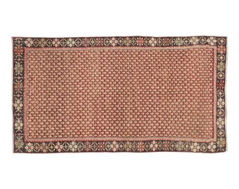 Chic" Rug,3'9" x 7'2" feet 115 x 218 cm,Wonderful Turkish Rugs on Sale!FREE SHIPPING! Vintage Rug,Turkish Rug,Decorative Rug,Oushak Rug,Rug