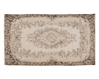 4x7 rug, 3.10 x 7.1 rug, Area Rug, Turkish Rug, Vintage Rug, 3.10 x 7.1 feet, Oushak Rug, Antique Rug, Oriental Rug, Handmade Rug, Old Rug