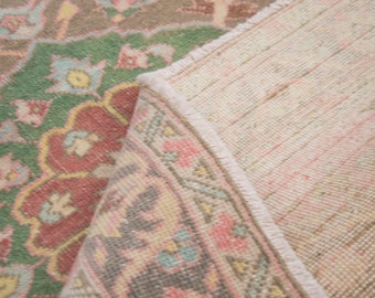 2'10 x 12'6 フィートのヴィンテージ ラグ ランナー、フロア