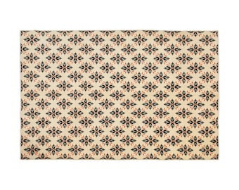 Large Rug", Antique Rug, Old Carpet, 220 x 300 cm Carpet,Area Rug,Turkish Rug,Vintage Rug, 7'3 x 10 ft, Handmade Rug,Oushak Rug