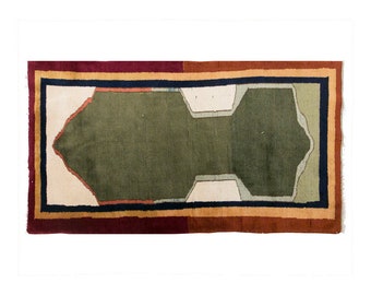 3'2" x 6'2" feet,Oushak" Rug,Wonderful Turkish Rugs on Sale! FREE SHIPPING!Turkish Rug,Decorative Rug,Rug,Chic Rug, 97 x 187 cm