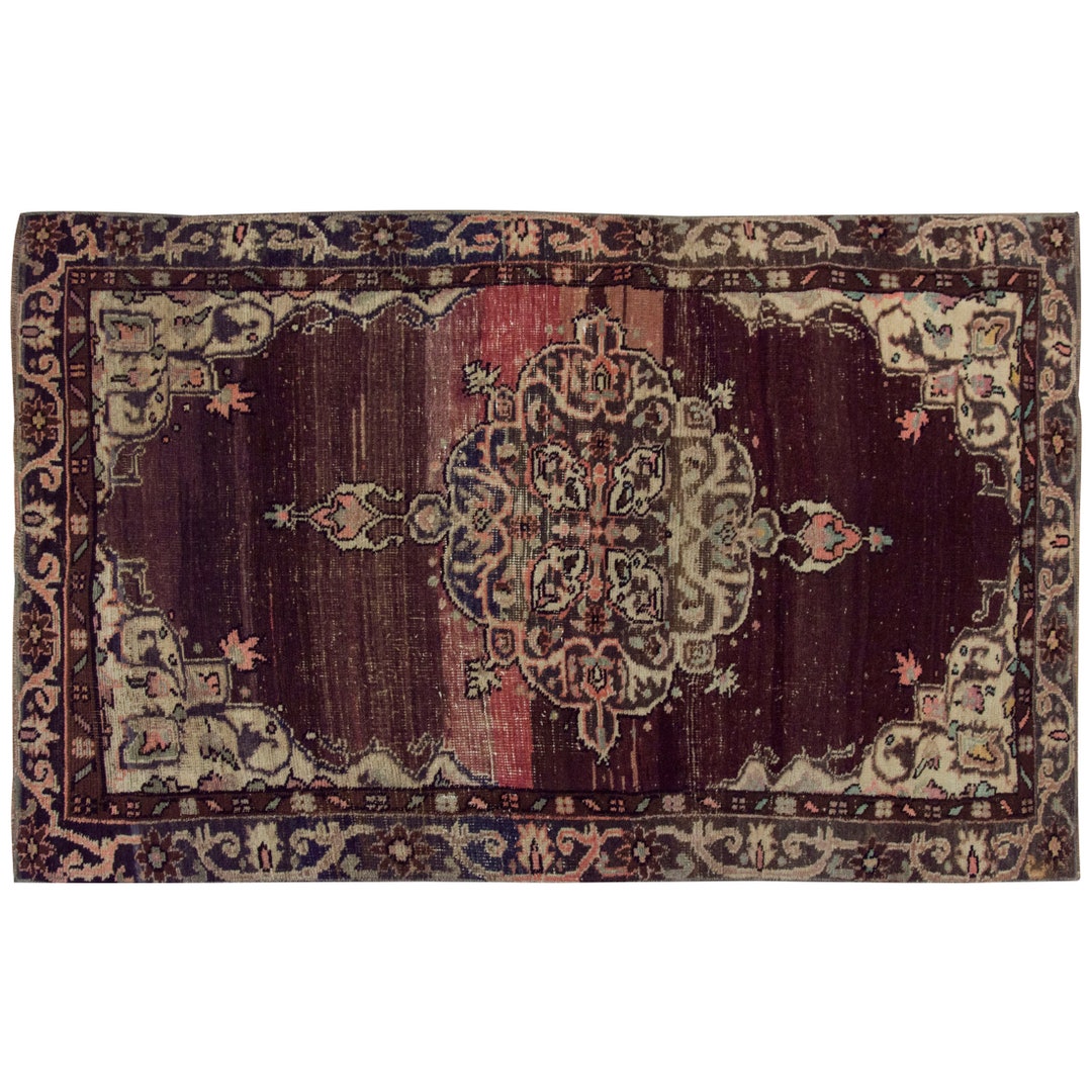 キリム アフガニスタン ビィンテージ 95×140 Rug,chic Rug,4'1 X 6'1