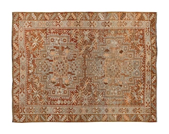 4x6 rug, 4.1 x 5.11 rug, Oushak Rug", Area Rug, Turkish Rug, Vintage Rug, 4.1 x 5.11 feet, Antique Rug, Oriental Rug, Handmade Rug, Old Rug