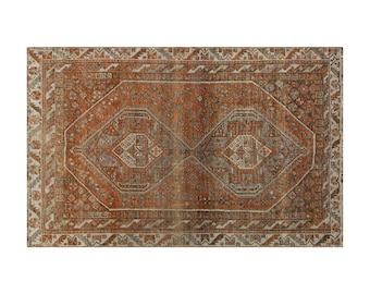 4x6 rug, 4'2 x 5'9 rug, Oushak Rug", Area Rug, Turkish Rug, Vintage Rug, 4'2 x 5'9 feet, Antique Rug, Oriental Rug, Handmade Rug