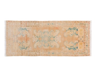 Turkish Rug", Vintage Rug, Area Rug, 4.7 x 11.3 feet, Oushak Rug, Antique Rug, Oriental Rug, Handmade Rug, Decorative Rug,Large Rug,Old Rug